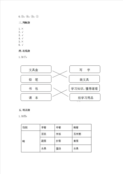 一年级上册道德与法治期末测试卷附参考答案研优卷