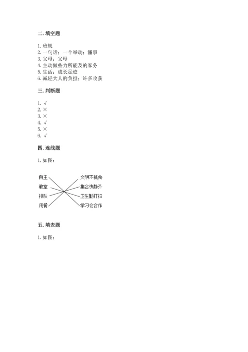 2022部编版道德与法治四年级上册期中测试卷附参考答案【巩固】.docx