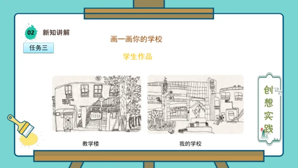 【人美版】美术  一年级上册 第一单元   3 画一画我们的学校  课时课件（26页）