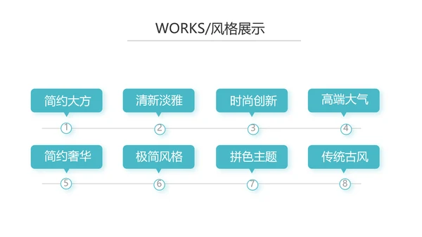 蓝色大气公司产品介绍图片展示PPT动态模板
