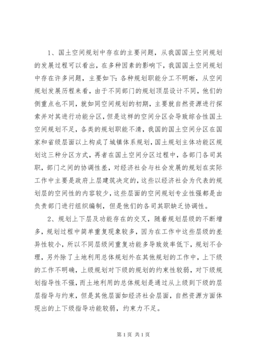 国土空间规划调研报告.docx