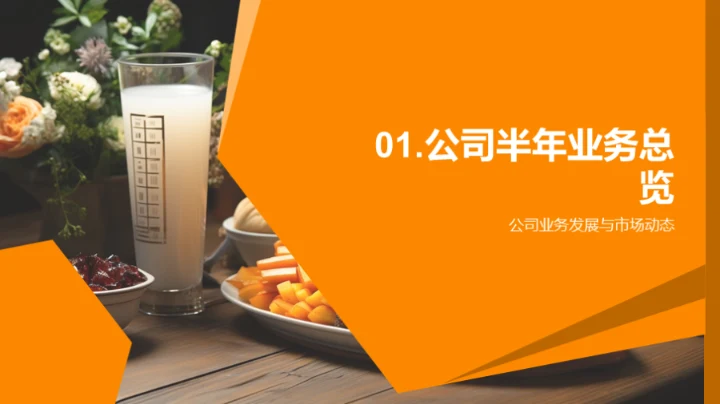 餐饮业务半年回顾