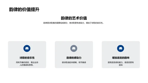 韵律诗歌教学PPT模板