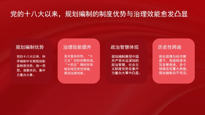 充分发挥科学编制中长期规划的重要政治优势PPT课件