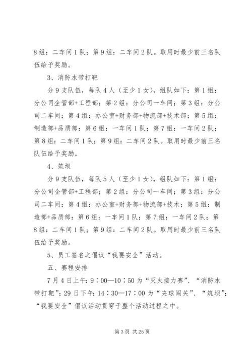 二0一一年安全月活动方案.docx