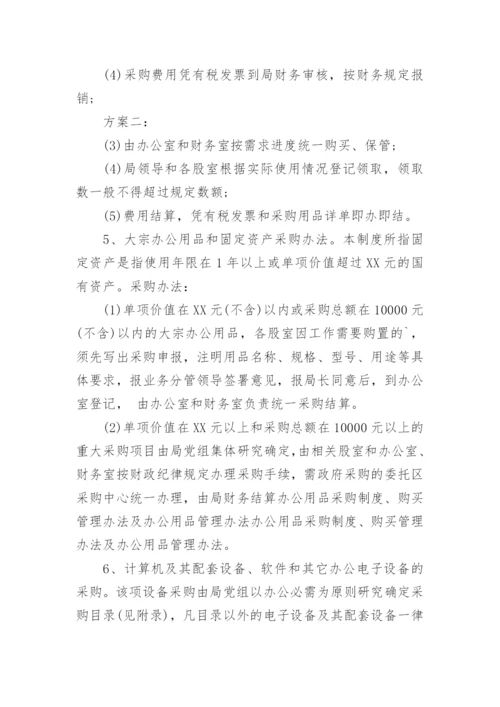 公司办公用品采购管理制度.docx