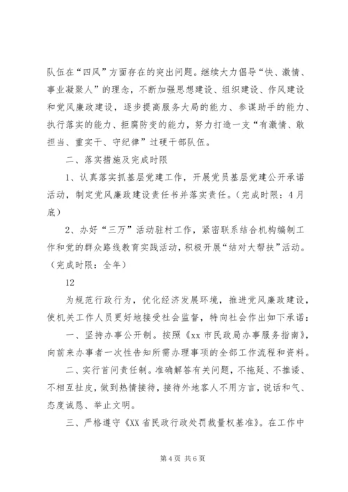 市政府党建工作公开承诺书 (2).docx