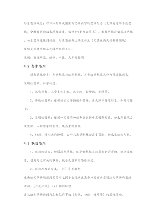 2023年创造性思维与方法笔记整理.docx