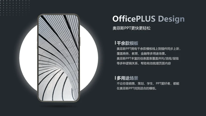 商务风并列关系2项PPT图文页