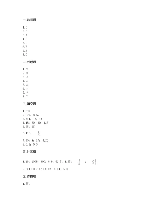 六年级下册数学期末测试卷附答案【考试直接用】.docx