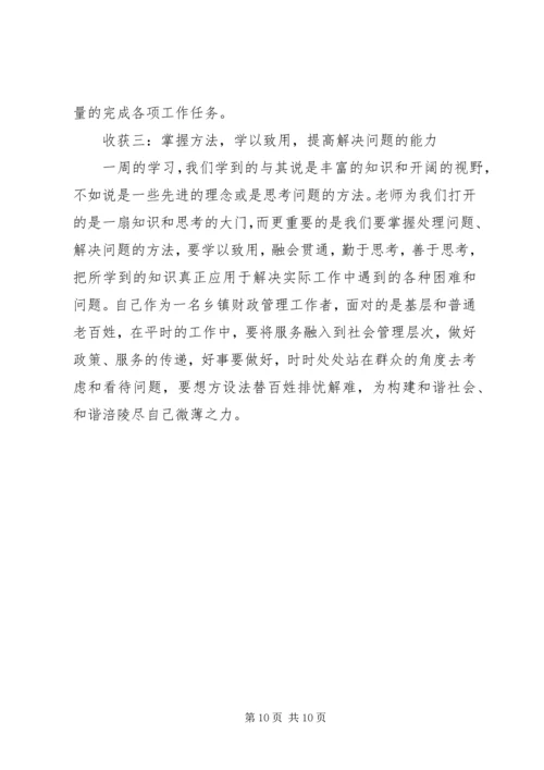 培训学习心得体会优秀范文.docx