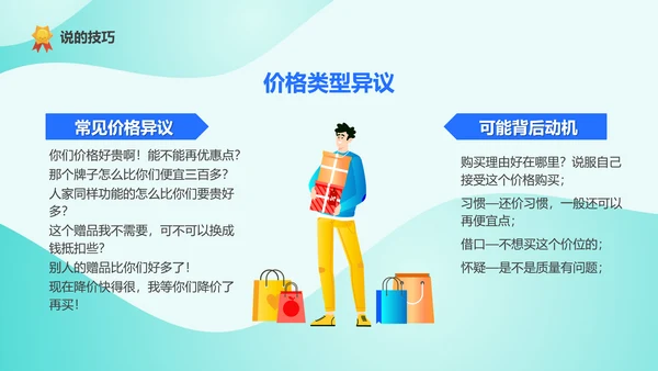 精英导购员说话技巧培训PPT模板