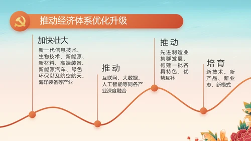幼儿园党建党支部工作总结动态PPT模板