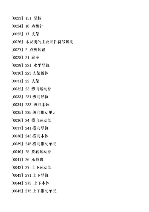 具三向运动的点测装置制造方法