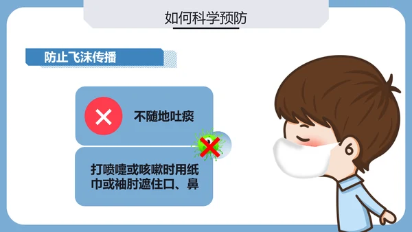 疫情防控疾病预防医疗PPT模板
