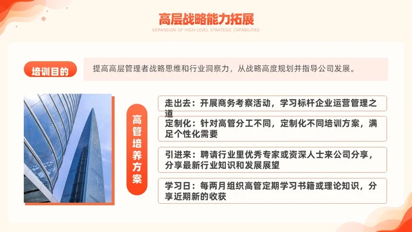 橙色简约风商务年度培训计划总结方案PPT