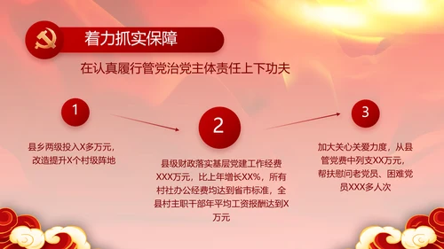 红色党建党支部党员主题党日微党课PPT