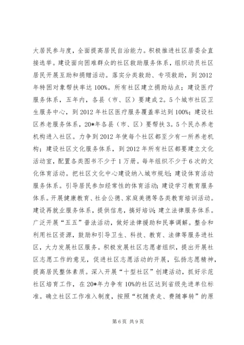 民政事业发展工作计划.docx