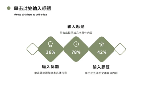 绿色实景风企业培训管理团队合作PPT模板