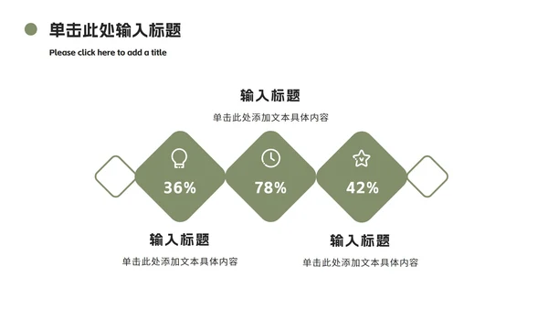 绿色实景风企业培训管理团队合作PPT模板