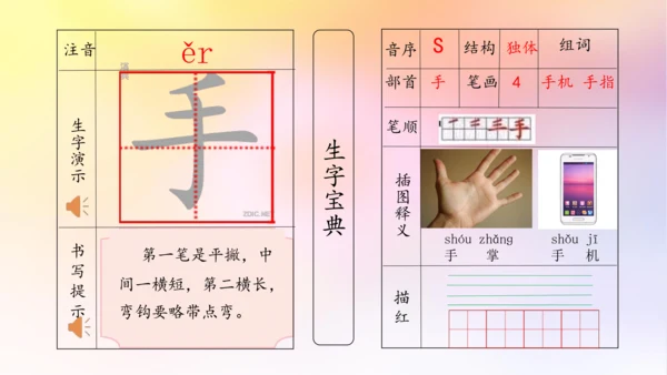 【拼音生字宝典】统编版语文一上第一单元生字课件(共38张PPT)