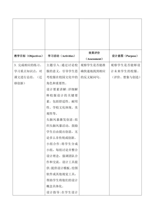 【新课标新教材】Starter Welcome to junior high大单元教学设计第一课时G