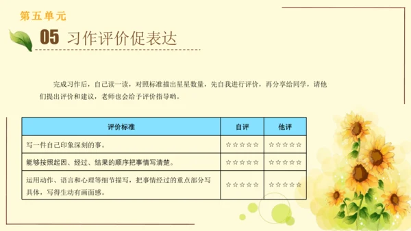 统编版语文四年级上册2024-2025学年度第五单元习作： 生活万花筒（课件）