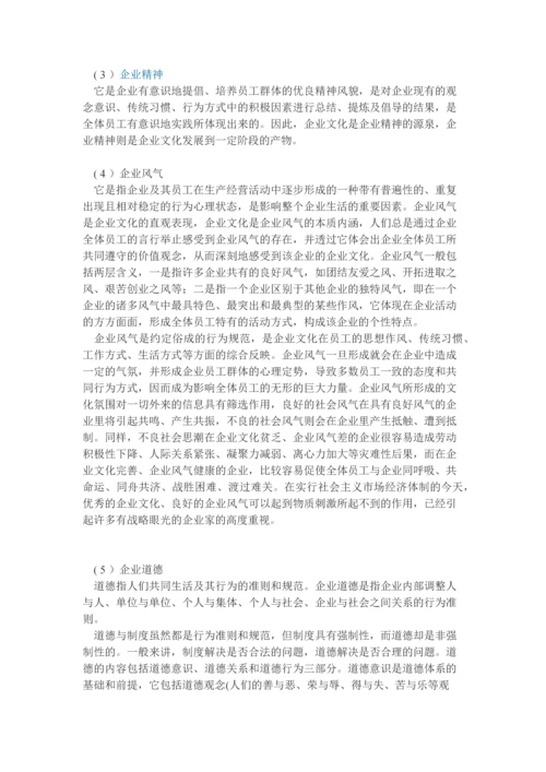 企业文化的三层结构.docx