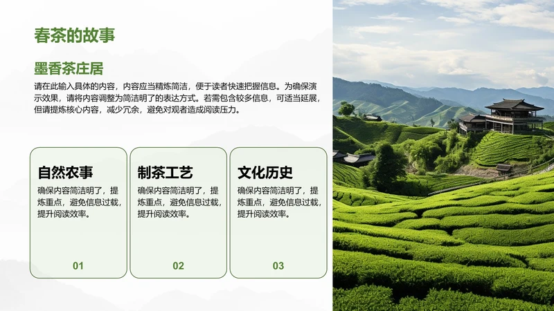 春茶的故事-茶叶PPT