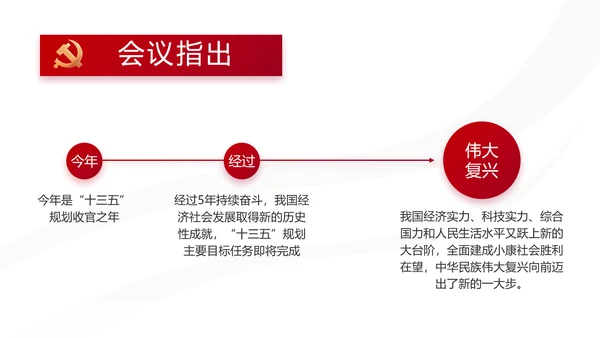 红色党建党支部述职报告动态PPT党课