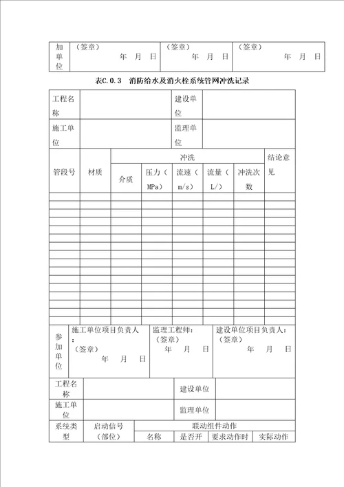 消防栓消防给水验收规范