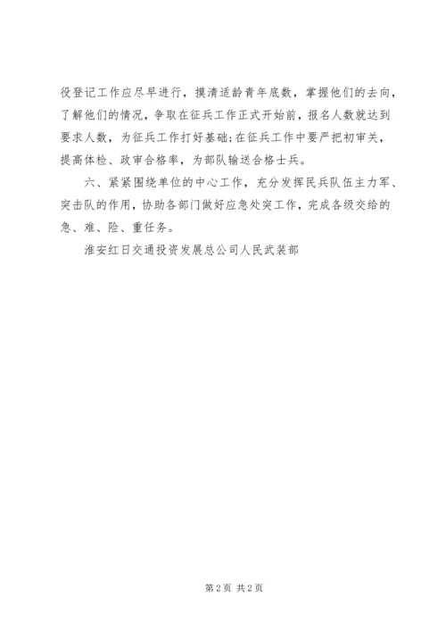 人民武装部某年人武工作计划.docx