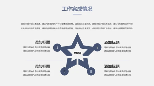 稳重大气工作总结汇报PPT模板