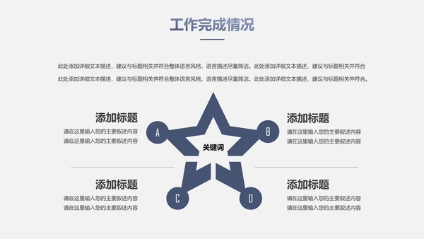 稳重大气工作总结汇报PPT模板