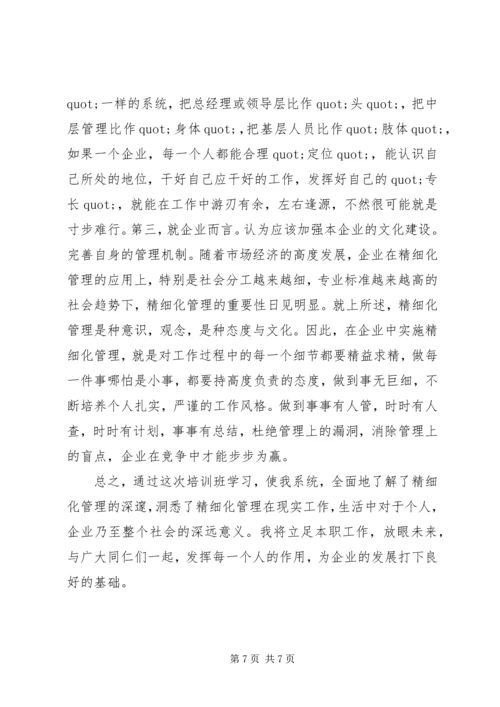 学习精细化管理心得体会.docx