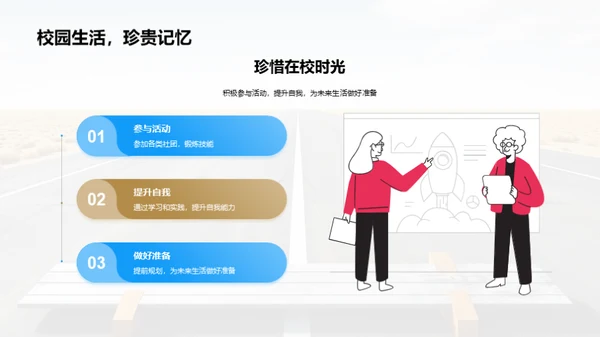 毕业生的蜕变之旅