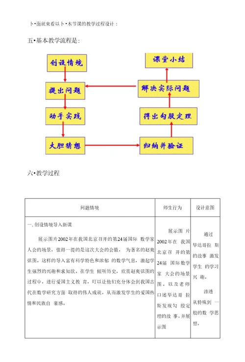 勾股定理优秀教学设计