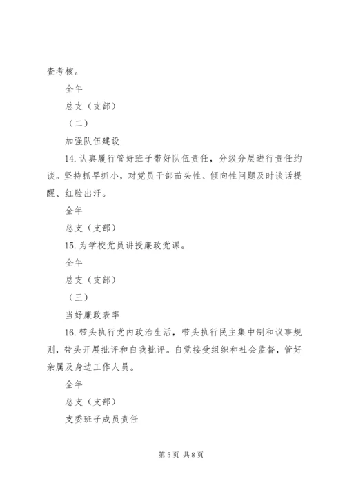 学校党组织全面从严治党责任清单.docx