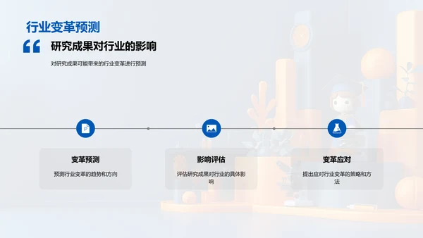 研究成果与应用PPT模板