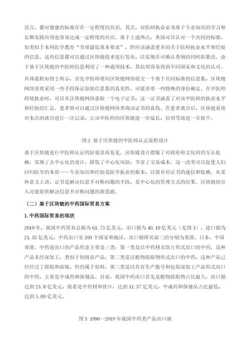 区块链助力中医药国际健康价值实现.docx