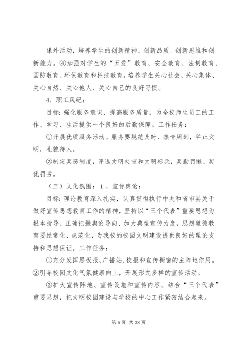 白竹校园文化建设整体规划方案.docx