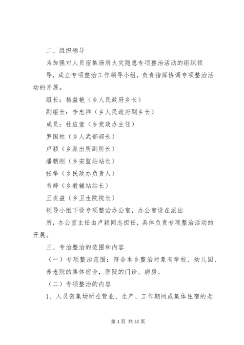 人员密集场所消防安全排查整治标准.docx