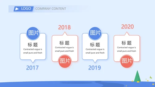 蓝色大气财务部年终工作总结PPT