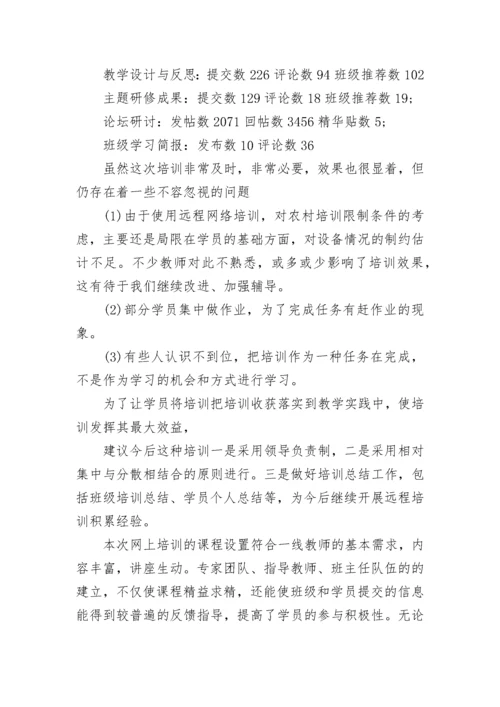 教师国培培训总结范文.docx