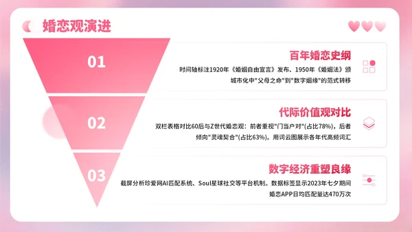 粉色卡通风七夕节日浪漫礼遇主题PPT模板
