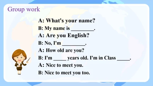 Module 1 My classmates Unit 1 Nice to meet you.课件