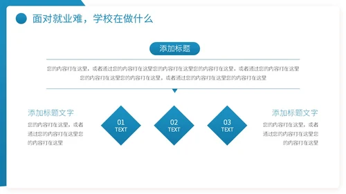 大学士就业指导指南职业规划PPT模板