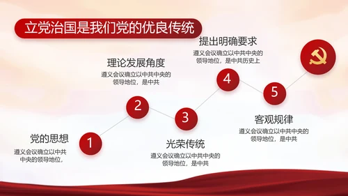 红色检察院年终工作总结PPT