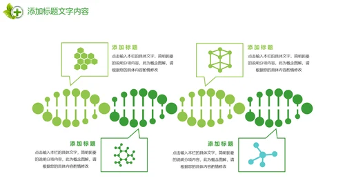 时尚唯美绿色医疗护士报告PPT模板