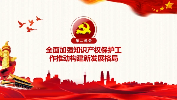保护知识产权就是保护创新中央政治局第二十五次集体学习PPT